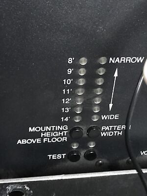 Dakota Audio FA-602 adjustment panel