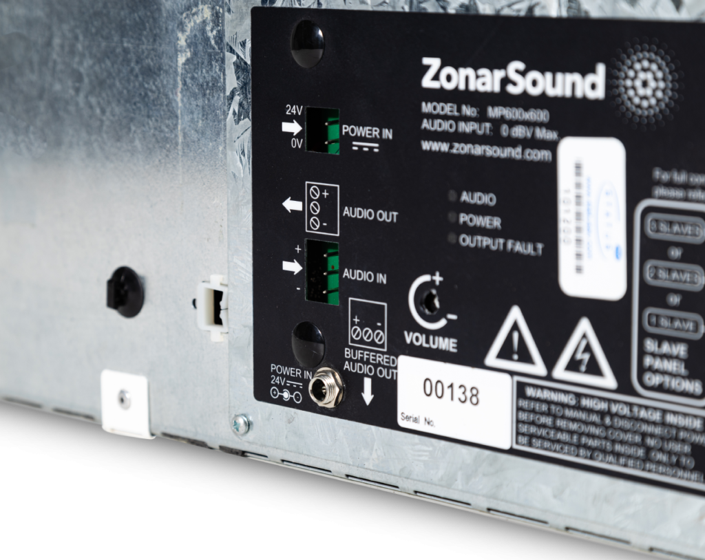 Zonar sound speaker