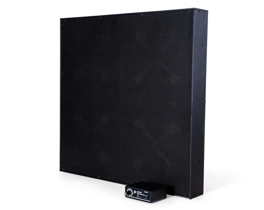 Brown Innovations CT-24 Overhead directional speaker with Myriad amplifier