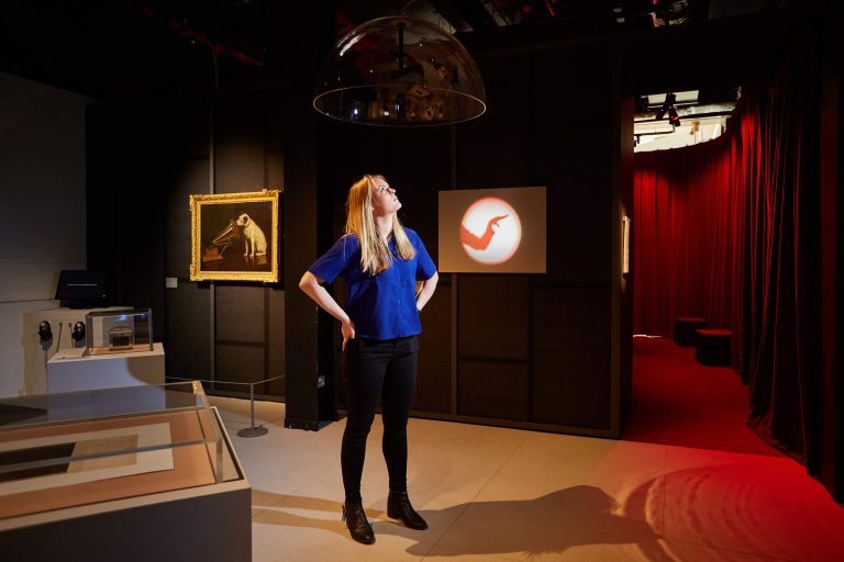 Sound dome directional speakers at Wellcome Trust